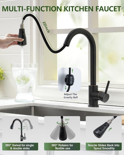 Bronze Kitchen Faucet