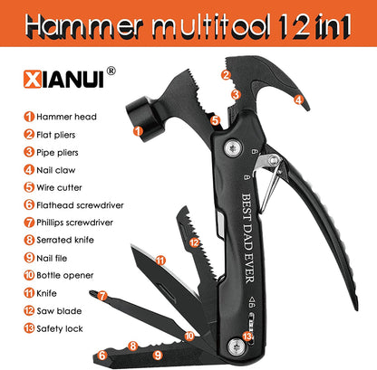 12 in 1 Multitool Hammer